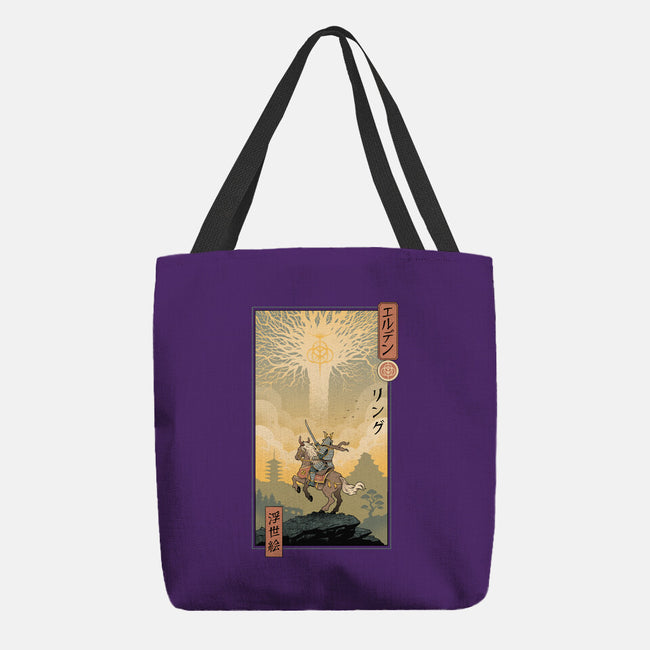 Elder Ring Ukiyo-e-None-Basic Tote-Bag-vp021