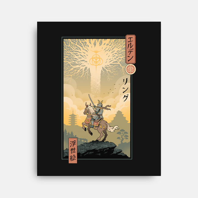 Elder Ring Ukiyo-e-None-Stretched-Canvas-vp021