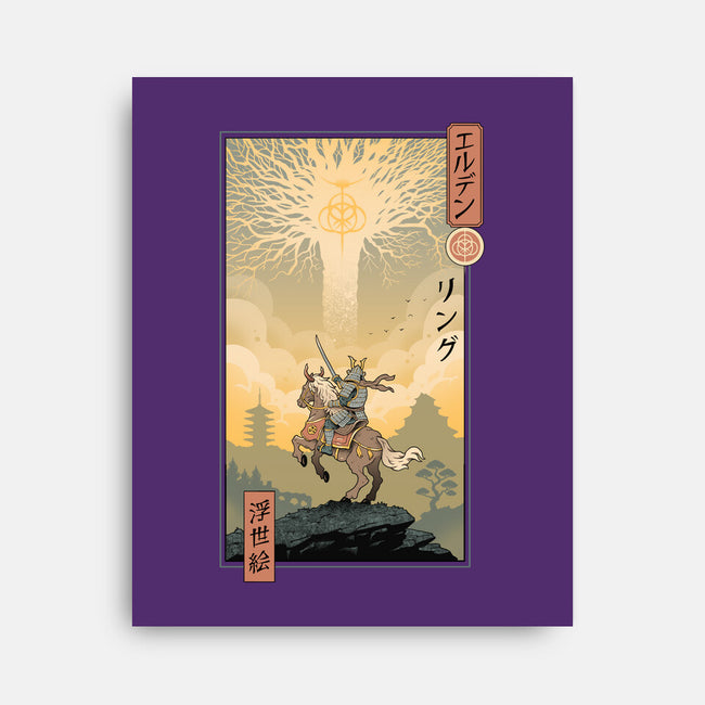 Elder Ring Ukiyo-e-None-Stretched-Canvas-vp021