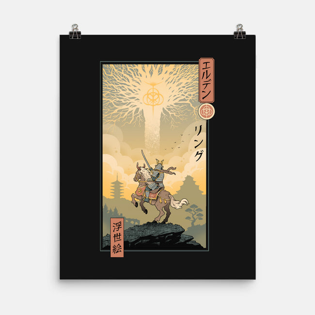 Elder Ring Ukiyo-e-None-Matte-Poster-vp021