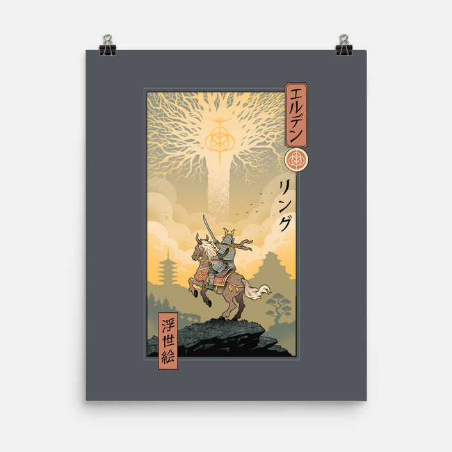 Elder Ring Ukiyo-e-None-Matte-Poster-vp021