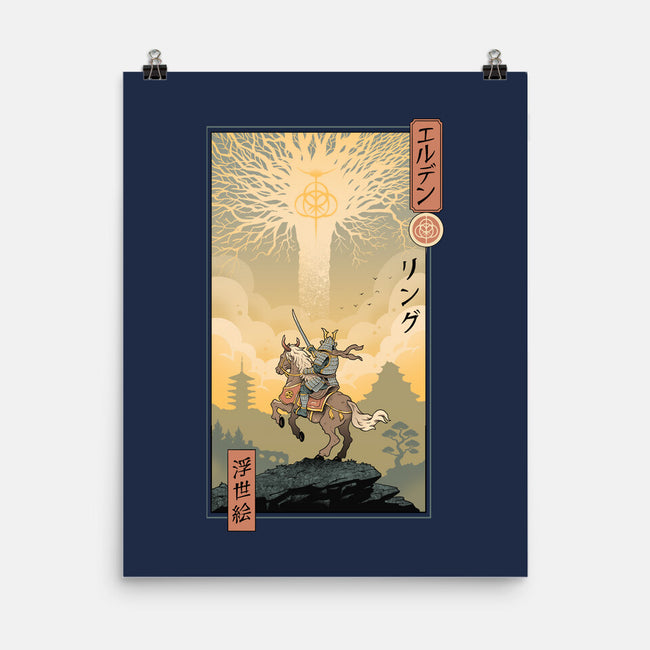Elder Ring Ukiyo-e-None-Matte-Poster-vp021