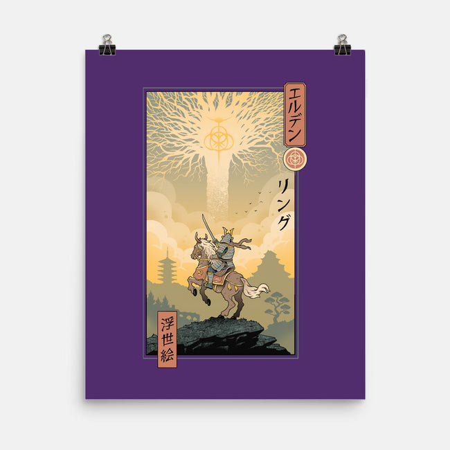 Elder Ring Ukiyo-e-None-Matte-Poster-vp021
