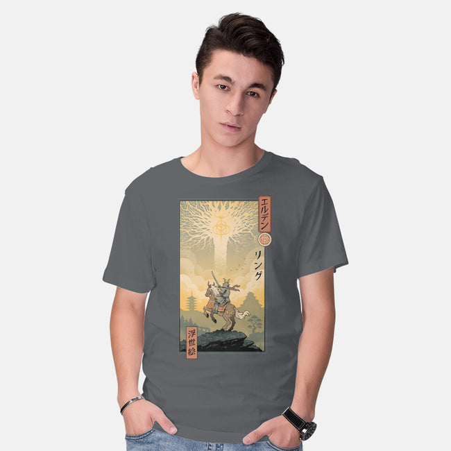 Elder Ring Ukiyo-e-Mens-Basic-Tee-vp021