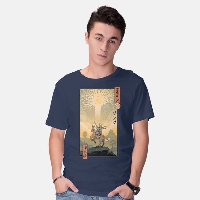 Elder Ring Ukiyo-e-Mens-Basic-Tee-vp021