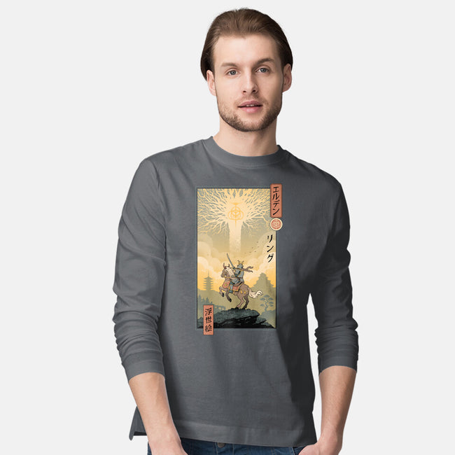 Elder Ring Ukiyo-e-Mens-Long Sleeved-Tee-vp021