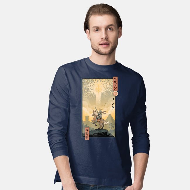 Elder Ring Ukiyo-e-Mens-Long Sleeved-Tee-vp021