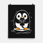 Penguin Kittens-None-Matte-Poster-Vallina84