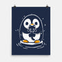 Penguin Kittens-None-Matte-Poster-Vallina84
