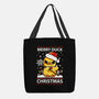 Merry Duck Christmas-None-Basic Tote-Bag-Vallina84
