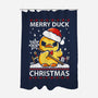 Merry Duck Christmas-None-Polyester-Shower Curtain-Vallina84