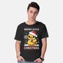 Merry Duck Christmas-Mens-Basic-Tee-Vallina84