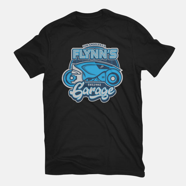 Flynn's Garage-Mens-Premium-Tee-SuperEdu