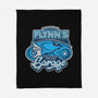 Flynn's Garage-None-Fleece-Blanket-SuperEdu