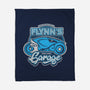Flynn's Garage-None-Fleece-Blanket-SuperEdu