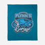 Flynn's Garage-None-Fleece-Blanket-SuperEdu