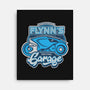 Flynn's Garage-None-Stretched-Canvas-SuperEdu