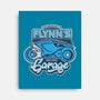 Flynn's Garage-None-Stretched-Canvas-SuperEdu