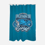 Flynn's Garage-None-Polyester-Shower Curtain-SuperEdu