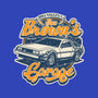 Doc Brown's Garage-Womens-Fitted-Tee-SuperEdu