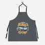 Doc Brown's Garage-Unisex-Kitchen-Apron-SuperEdu