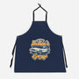 Doc Brown's Garage-Unisex-Kitchen-Apron-SuperEdu