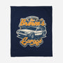 Doc Brown's Garage-None-Fleece-Blanket-SuperEdu