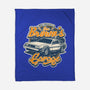 Doc Brown's Garage-None-Fleece-Blanket-SuperEdu