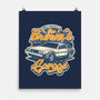 Doc Brown's Garage-None-Matte-Poster-SuperEdu