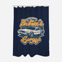 Doc Brown's Garage-None-Polyester-Shower Curtain-SuperEdu