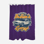 Doc Brown's Garage-None-Polyester-Shower Curtain-SuperEdu