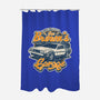 Doc Brown's Garage-None-Polyester-Shower Curtain-SuperEdu
