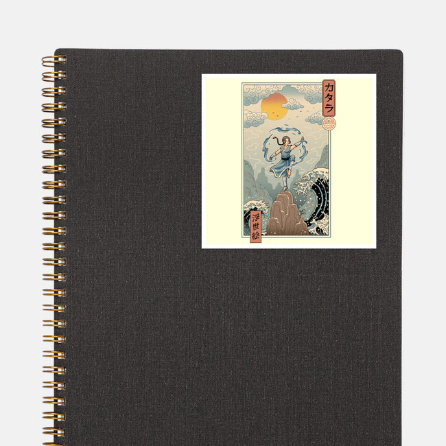 Water Nomad Ukiyo-e-None-Glossy-Sticker-vp021