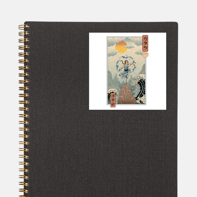 Water Nomad Ukiyo-e-None-Glossy-Sticker-vp021