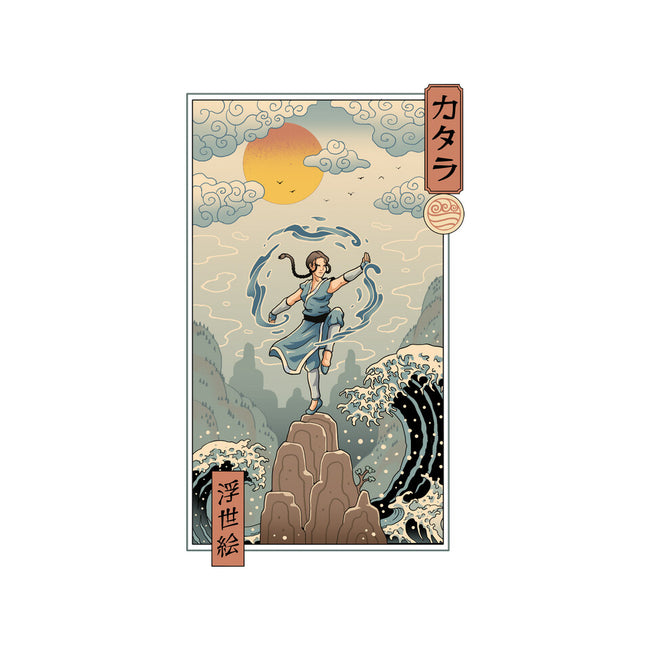 Water Nomad Ukiyo-e-Unisex-Baseball-Tee-vp021