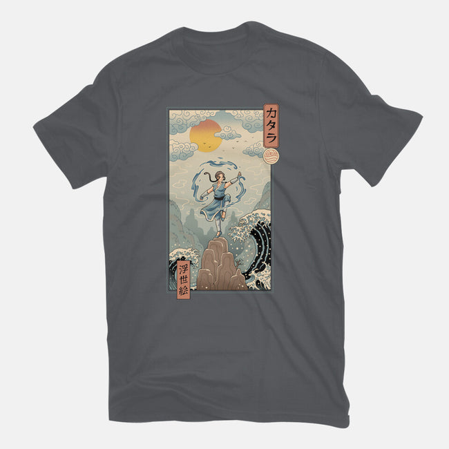 Water Nomad Ukiyo-e-Womens-Fitted-Tee-vp021