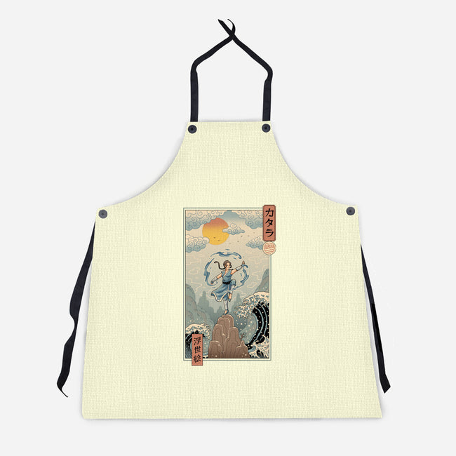 Water Nomad Ukiyo-e-Unisex-Kitchen-Apron-vp021