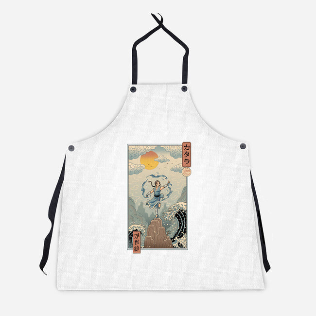 Water Nomad Ukiyo-e-Unisex-Kitchen-Apron-vp021