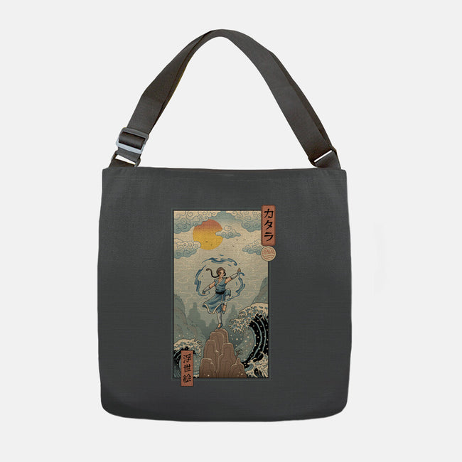 Water Nomad Ukiyo-e-None-Adjustable Tote-Bag-vp021