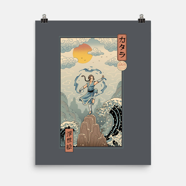 Water Nomad Ukiyo-e-None-Matte-Poster-vp021