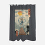 Water Nomad Ukiyo-e-None-Polyester-Shower Curtain-vp021