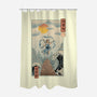 Water Nomad Ukiyo-e-None-Polyester-Shower Curtain-vp021