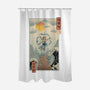 Water Nomad Ukiyo-e-None-Polyester-Shower Curtain-vp021