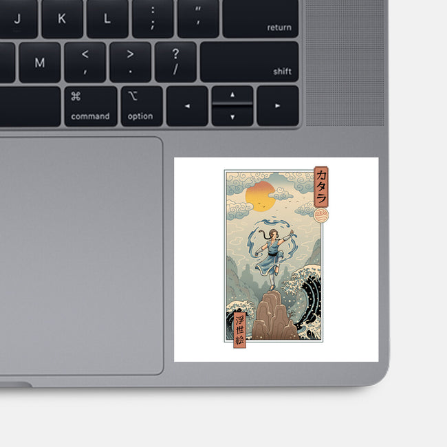 Water Nomad Ukiyo-e-None-Glossy-Sticker-vp021