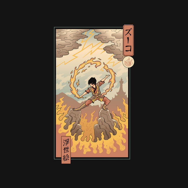 Fire Nomad Ukiyo-e-Womens-Basic-Tee-vp021