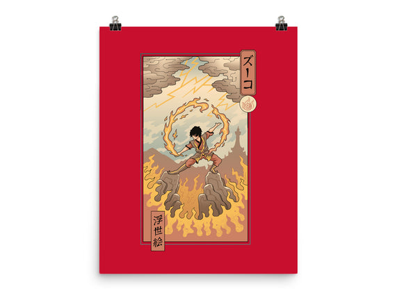 Fire Nomad Ukiyo-e