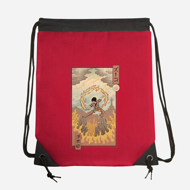 Fire Nomad Ukiyo-e-None-Drawstring-Bag-vp021
