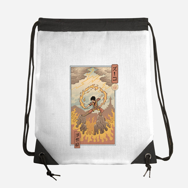 Fire Nomad Ukiyo-e-None-Drawstring-Bag-vp021