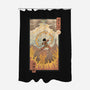Fire Nomad Ukiyo-e-None-Polyester-Shower Curtain-vp021