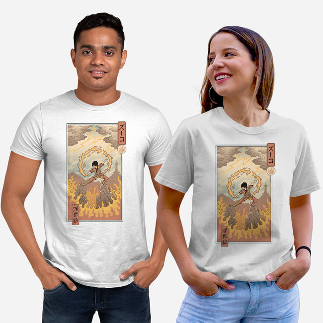 Fire Nomad Ukiyo-e-Unisex-Basic-Tee-vp021
